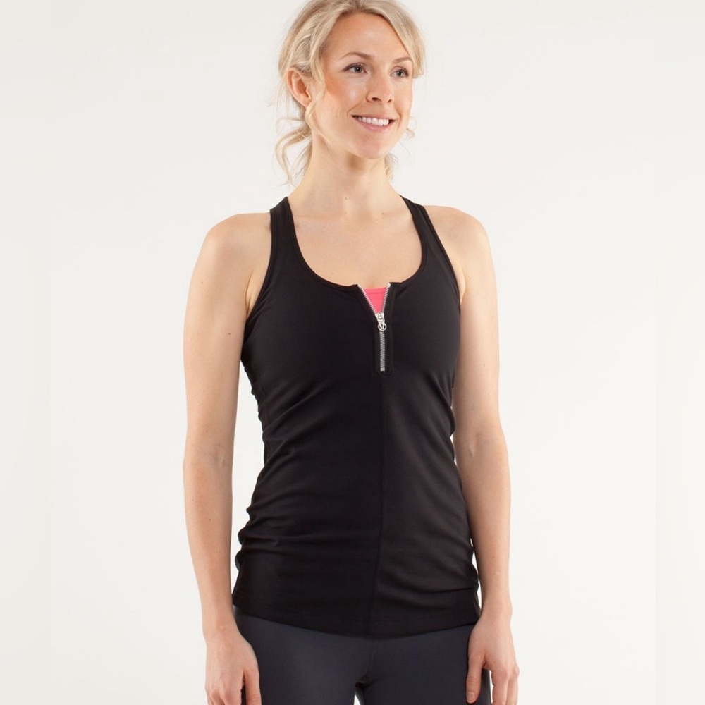 Lululemon Cool Racerback *Zipper